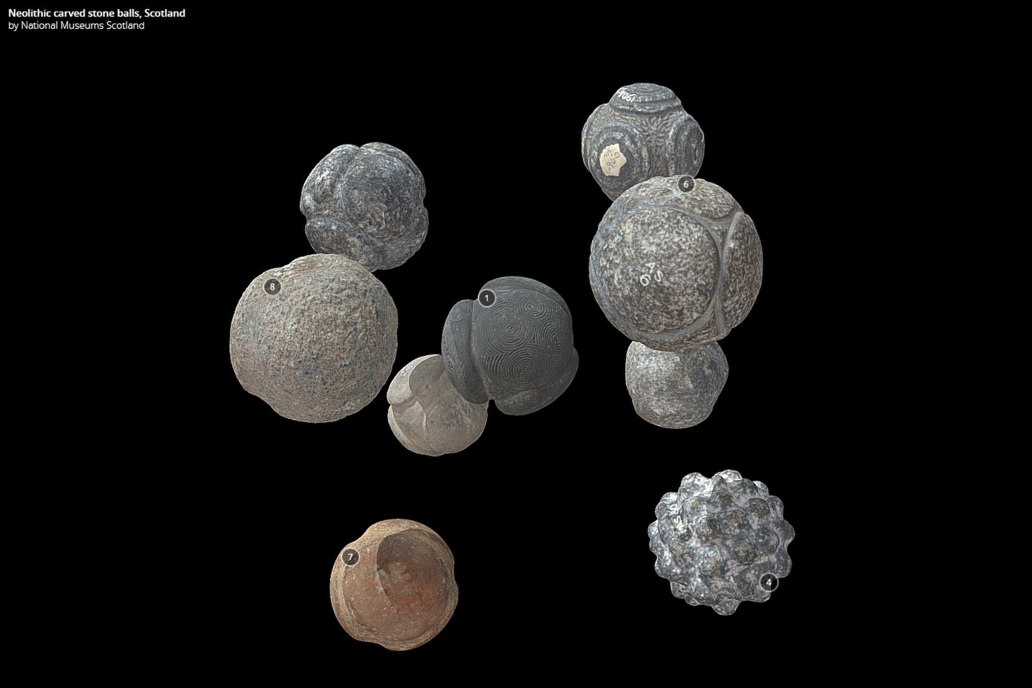 Neolithic carved stone balls