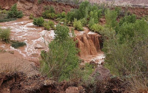 Flooding at the Grand Canyon
