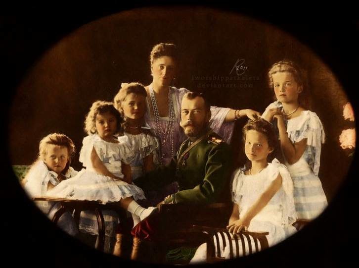 Nicholas II family