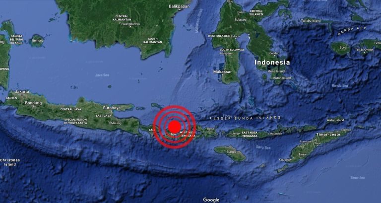 A second earthquake has hit in the northeast of Lombok in less than 24 hours