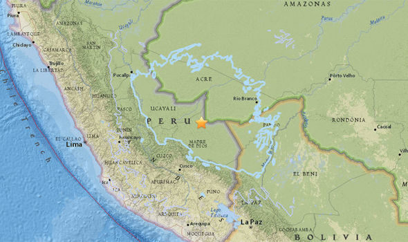 Peru has been rocked by a 7.1 magnitude earthquake