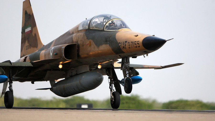 Click to enlarge Iranian F-5 fighter jet