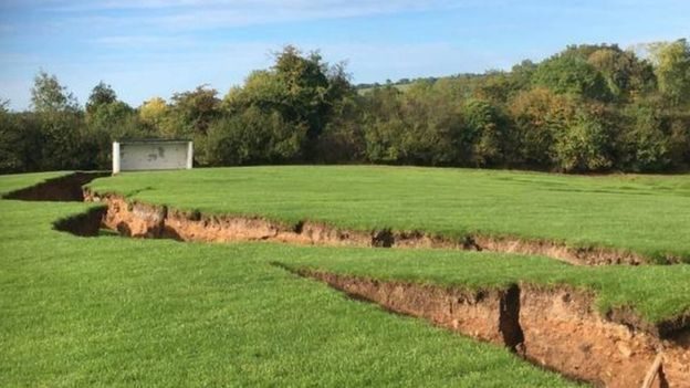Click to enlarge sinkhole ireland football club