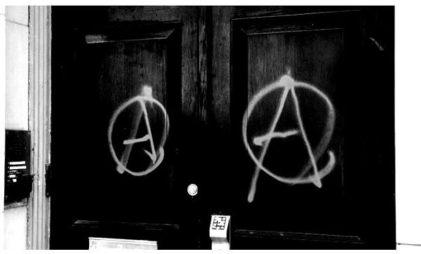 Antifa grafitti