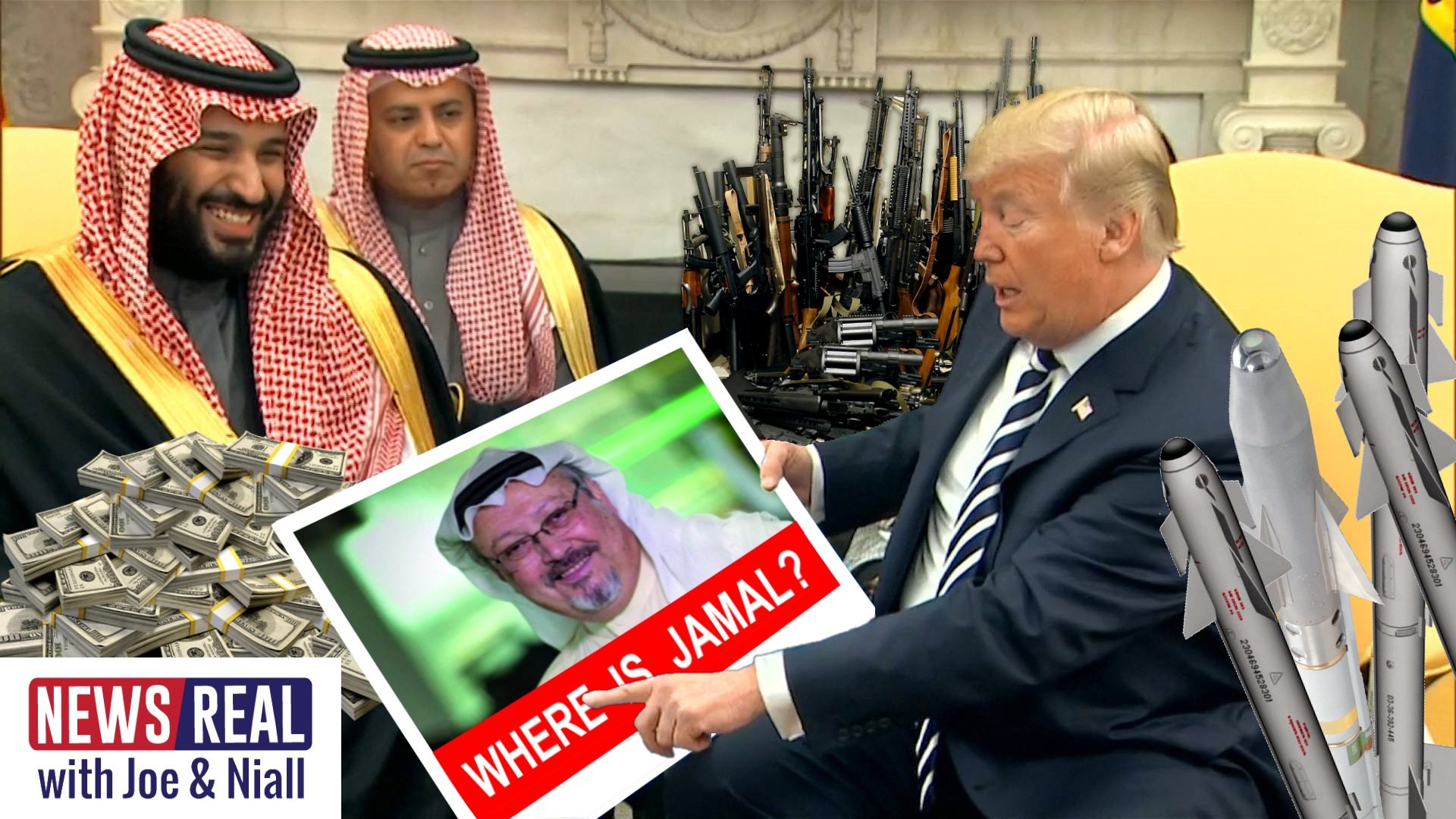 newsreal trump jamal khashoggi saudi arabia