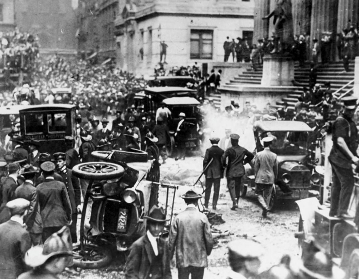 wall street bombing 1920