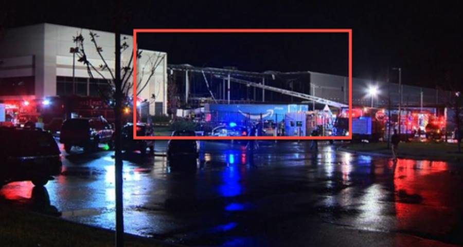 amazon warehouse collapse baltimore