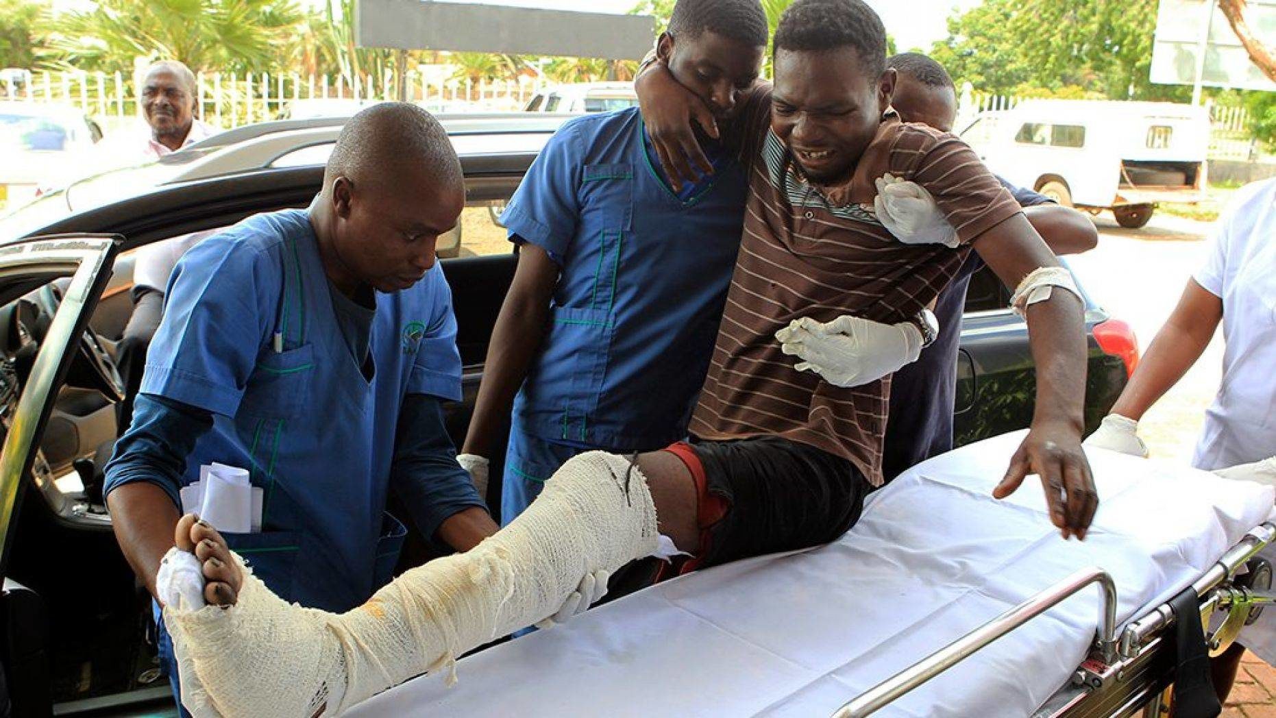injured in Zimbabwe