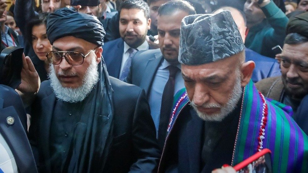 Mohammad Abbas Stanakzai Hamid Karzai