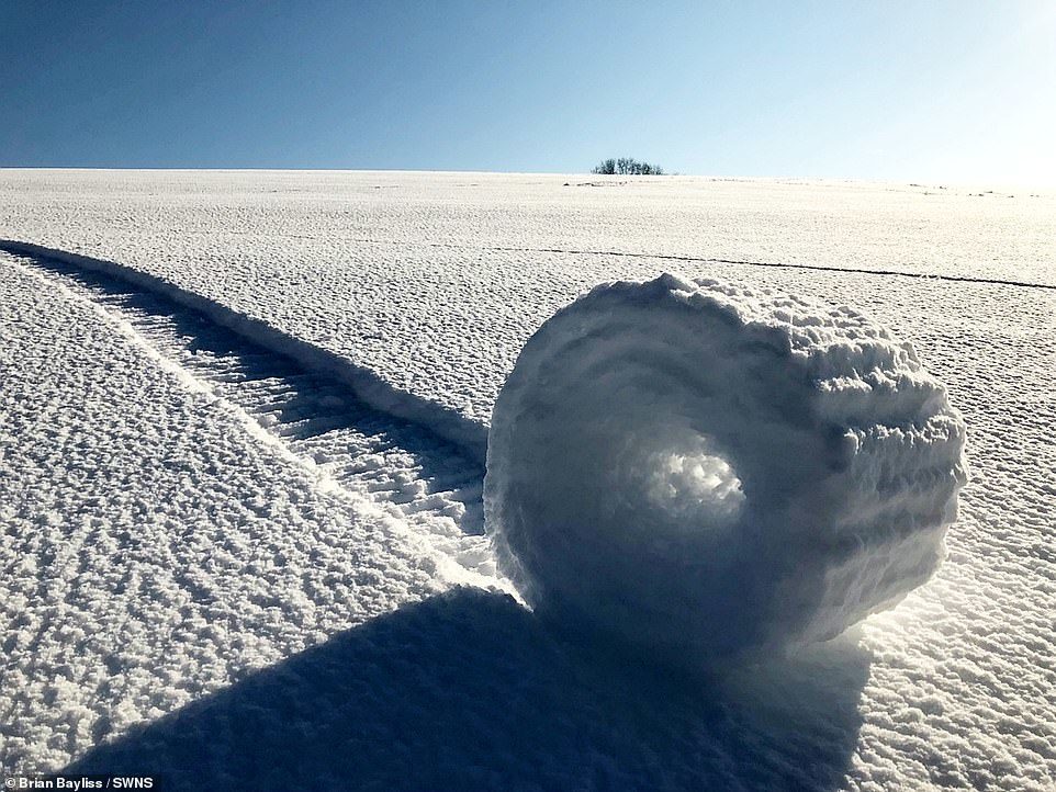 Click to enlarge Wiltshire snow roller