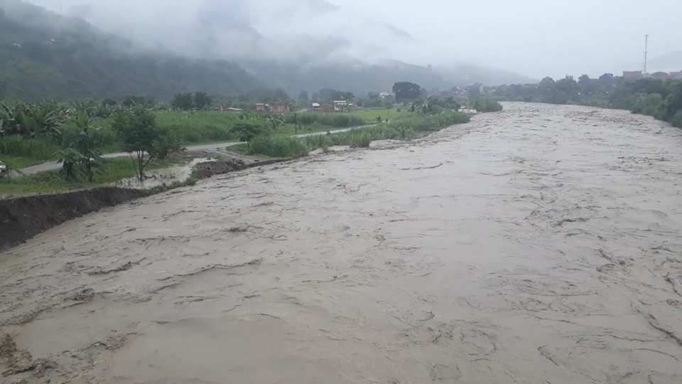 Floods in Caranavi, La PAz Department, Bolivia,