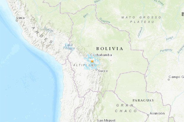 Bolivia earthquake