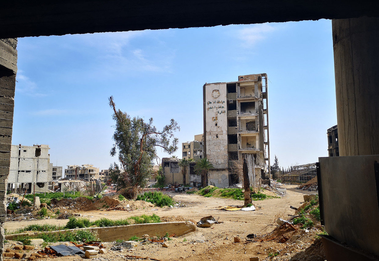 underground jails in Tawba, Douma