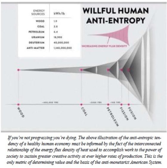 Willful Human Anti-entropy chart