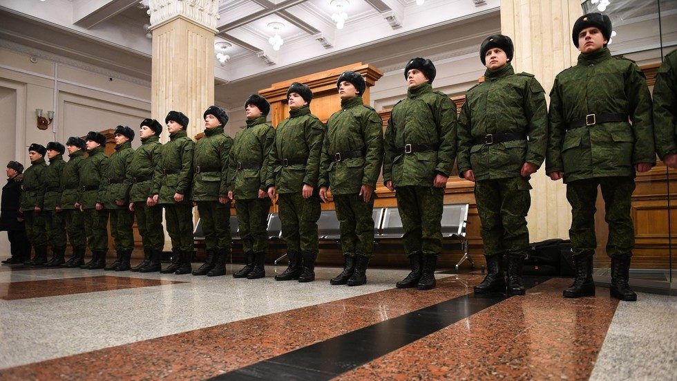 Russian conscripts