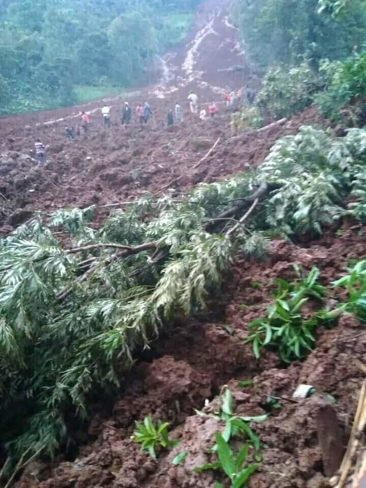 Click to enlarge Landslide in Bududa Distric