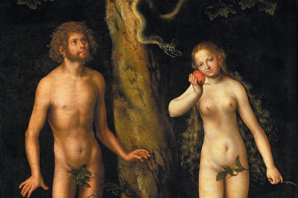 Click to enlarge Cranach the Elder Adam and Eve