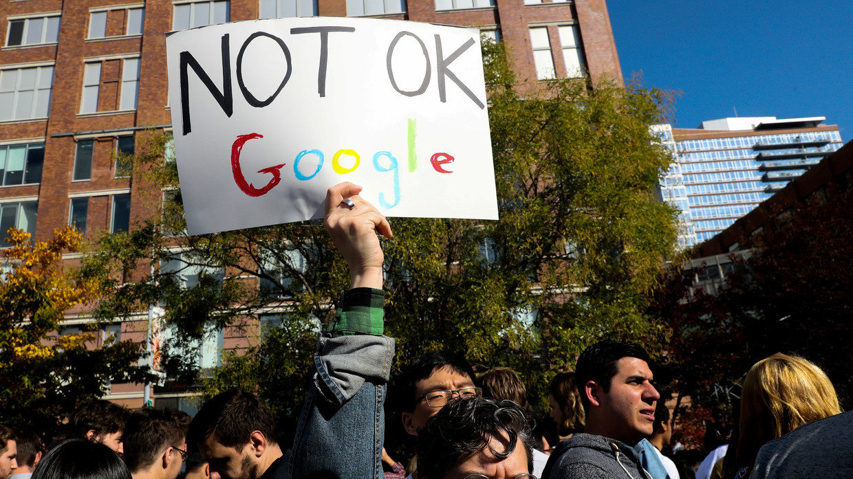protest against google