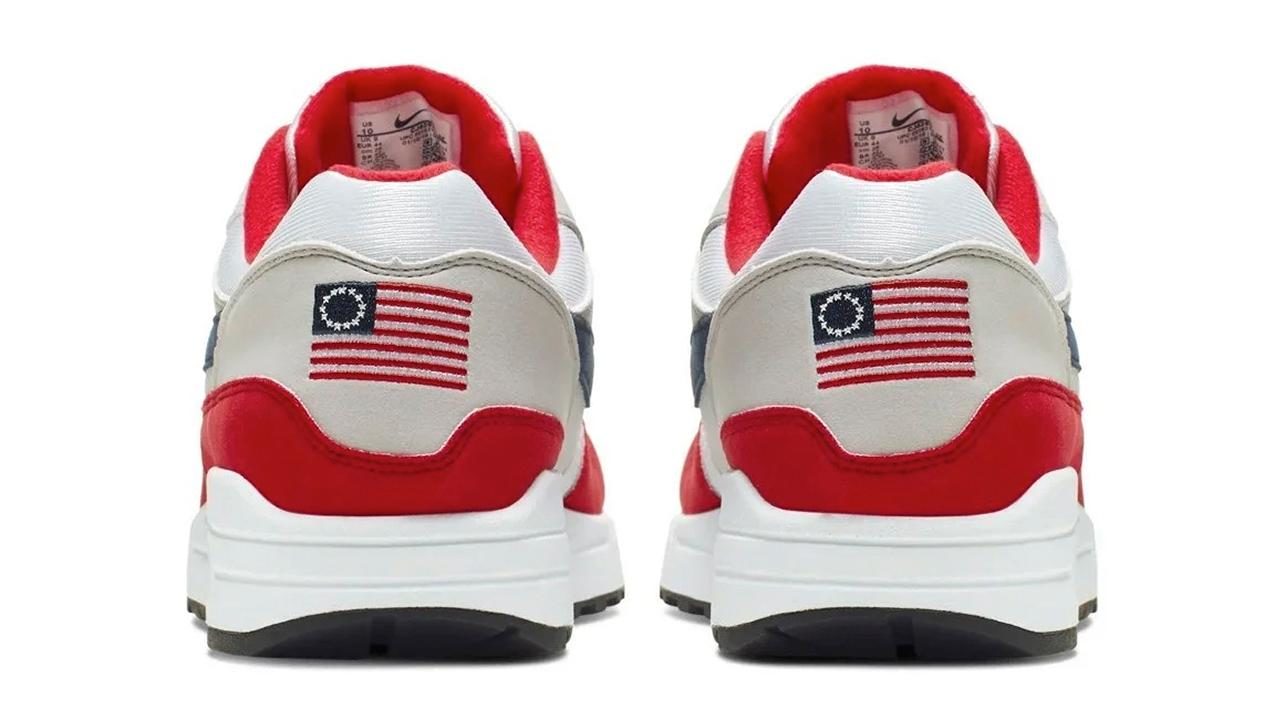 sneakers shoes betsy ross flag design