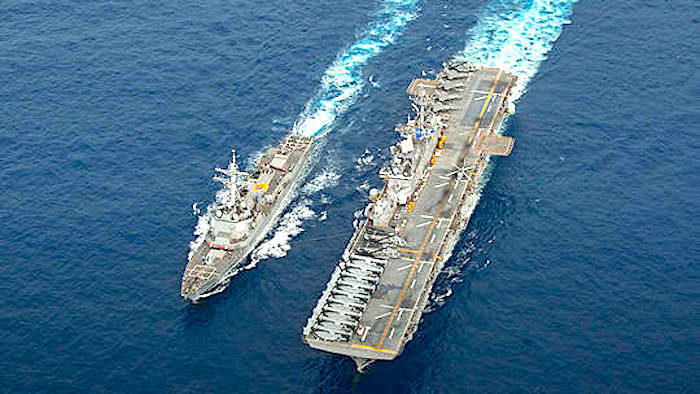 US navy boats