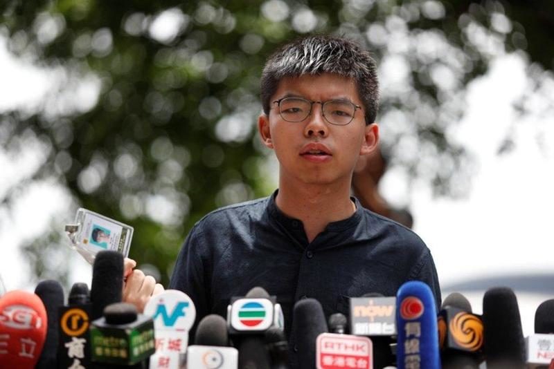 Joshua Wong, hong kong color revolution