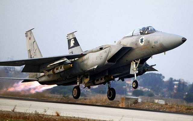israel jet fighter f-15 eagle