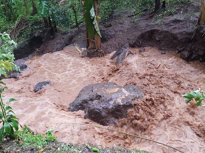 Flash floods and landslides in Bulambuli District, Eastern Uganda, August 2019.
