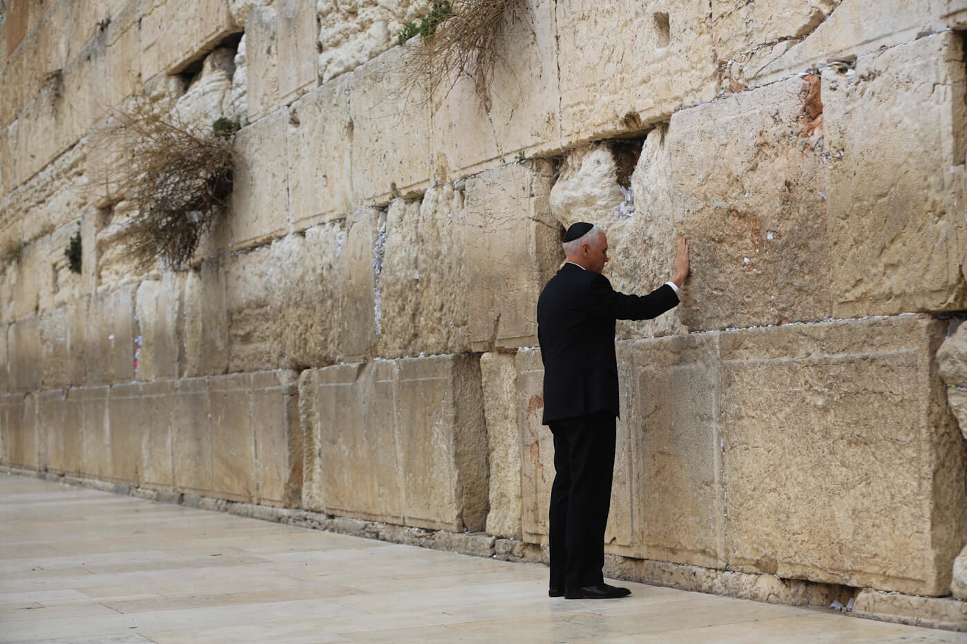 VP Pence Holy Wall