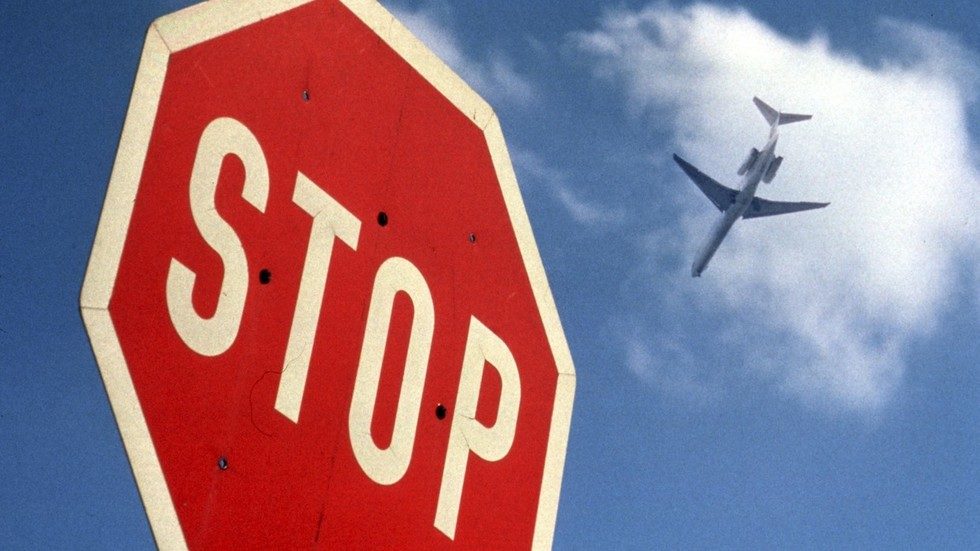 plane stop