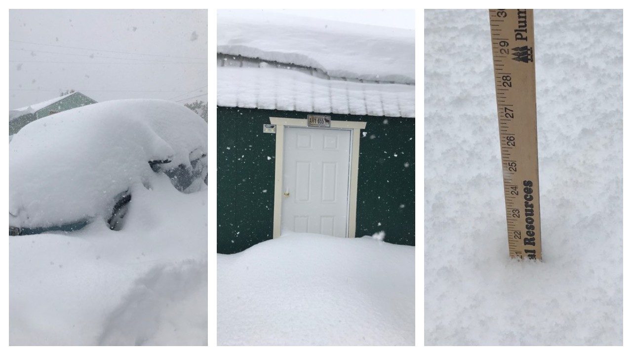 Click to enlarge snow montana september 2019