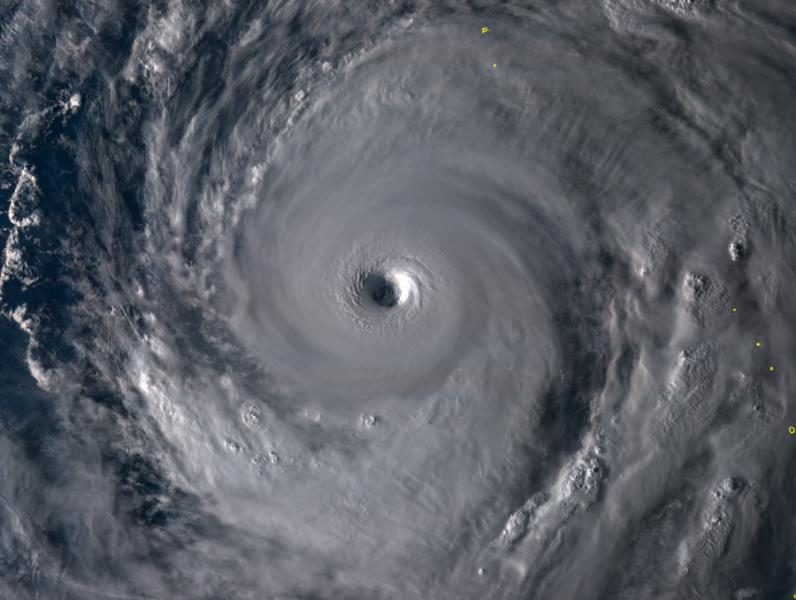 Click to enlarge Super Typhoon Hagibis