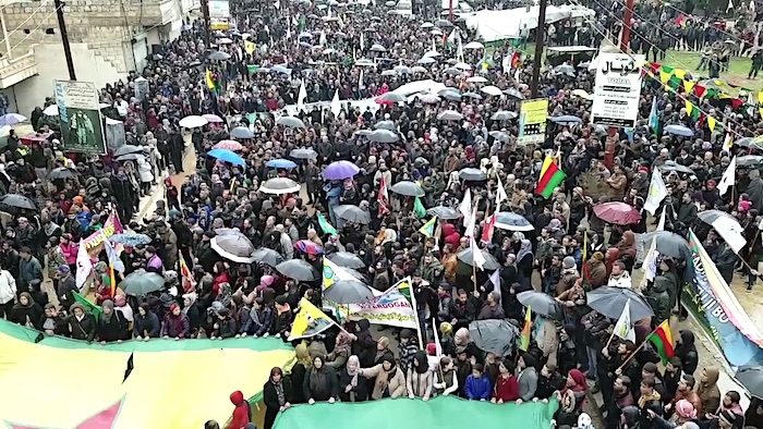 Afrin demonstration