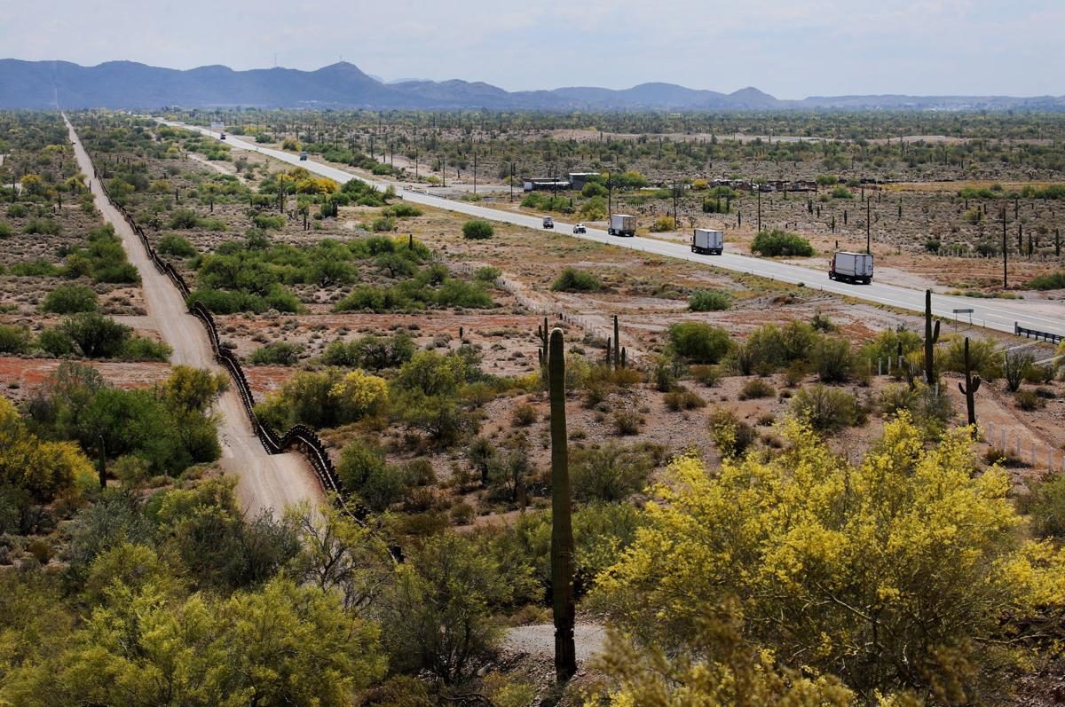 Lukeville, southwest of Tucson hot spot for migrant crossings