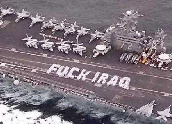 aircraft carrier iraq