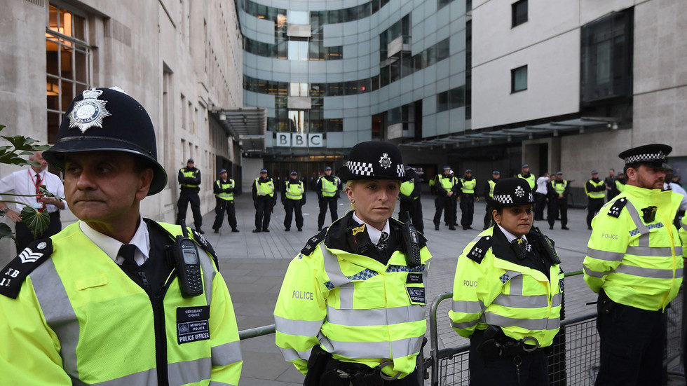 BBC headquarters police