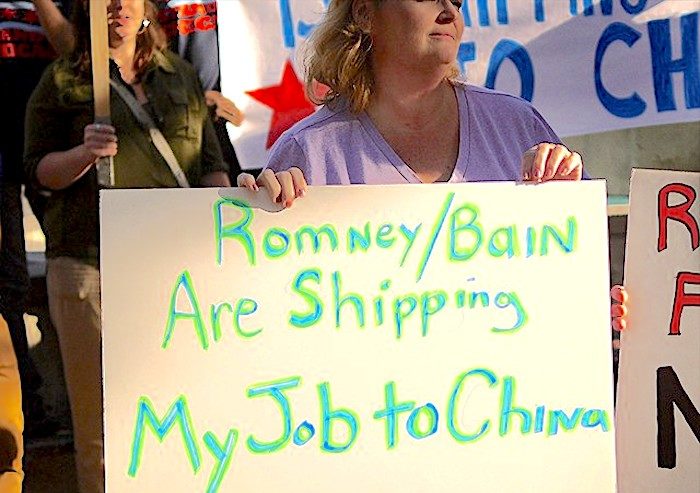 Romney sign