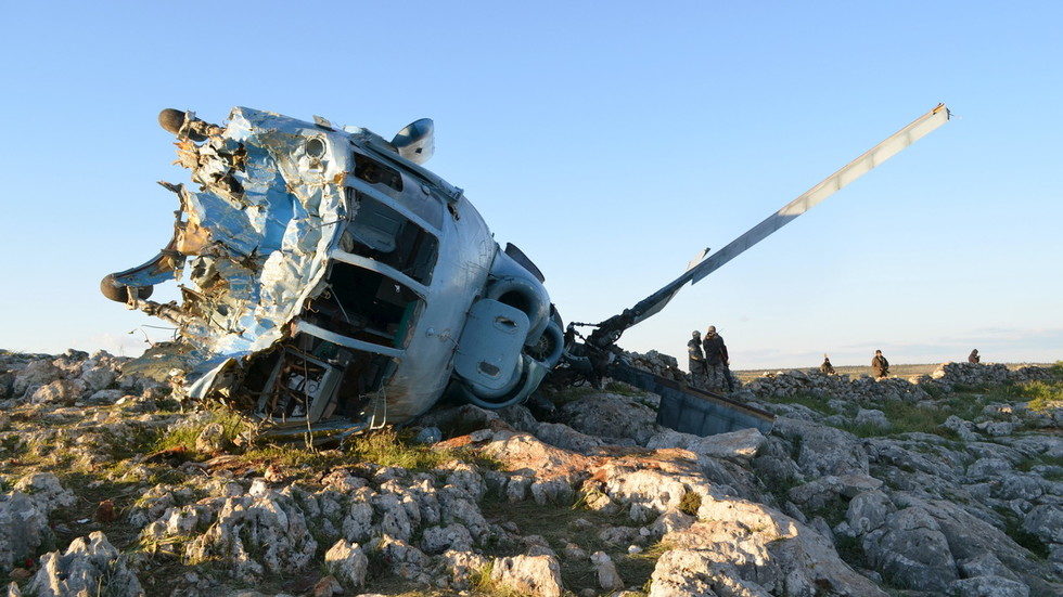 Syrian helicopter crash