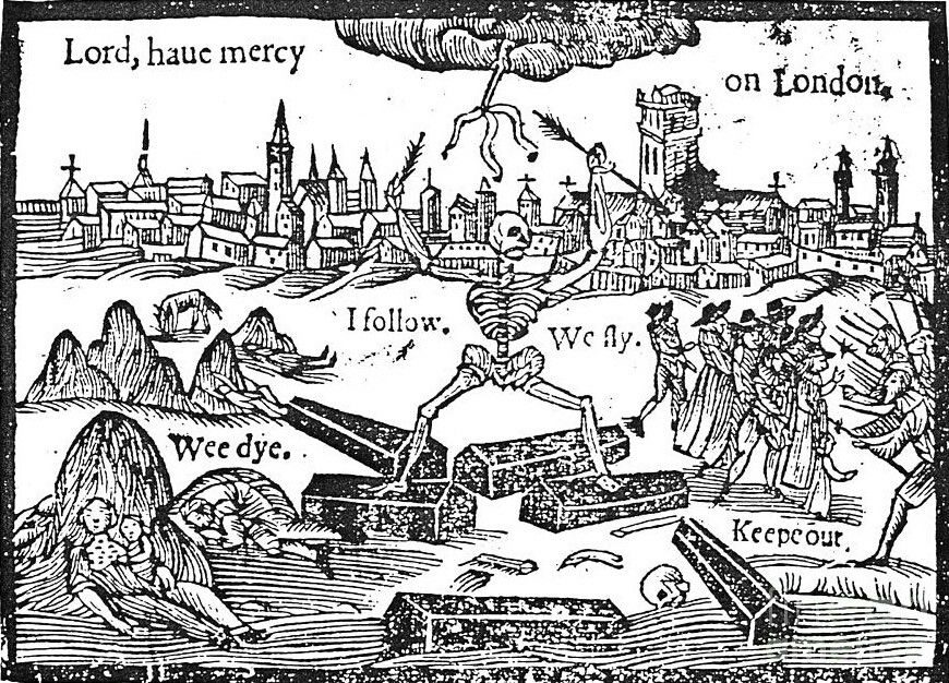 Click to enlarge black death england