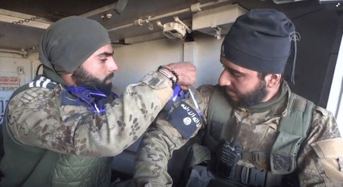 turkey-backed militants jihadists idlib