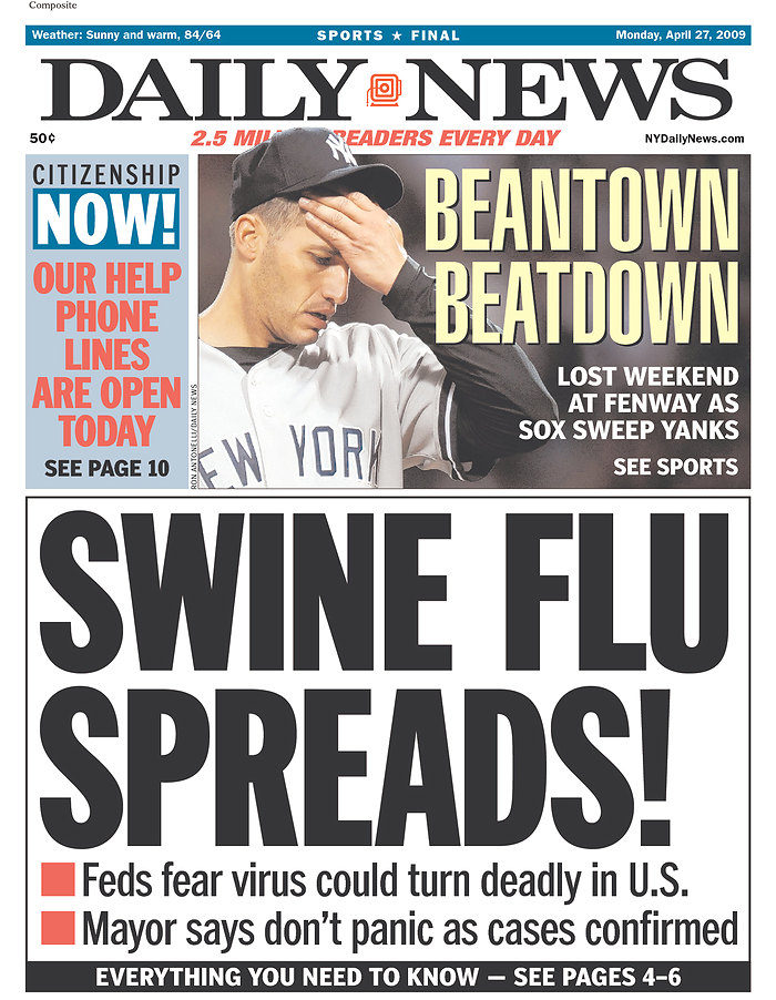 swine flu h1n1 hysteria
