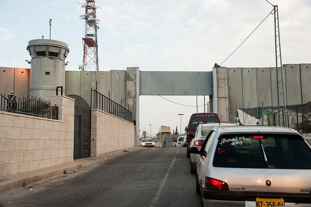 checkpoint bethlehem jerusalem IDF Israel