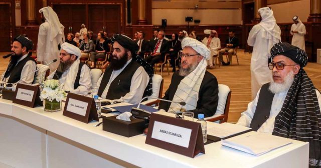 taliban negotiators peace deal afghanistan qatar
