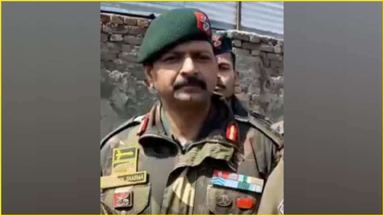 Colonel Ashutosh Sharma jammu kashmir