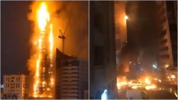Fire at Abbco building in UAE