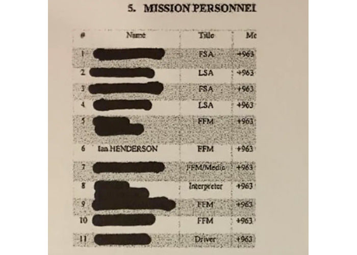 mission personnel