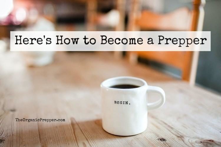 how to become a prepper
