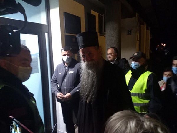 orthodox priests arrested montenegro