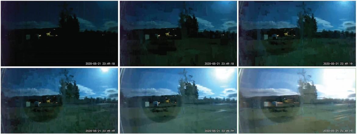 Click to enlarge Spokane meteor fireball