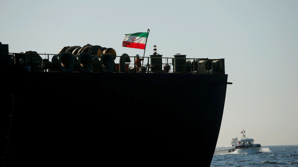 iran flag oil tanker