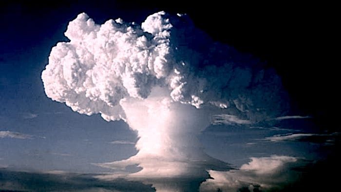 Nuclear bomb test
